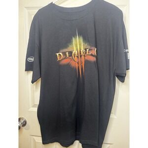 Diablo Graphic Short Sleeve T Shirt XL Promo Shirt  Intel Azus